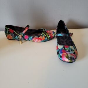 Iron Fist Poison Garden Maryjane Flats, GUC, Size 8